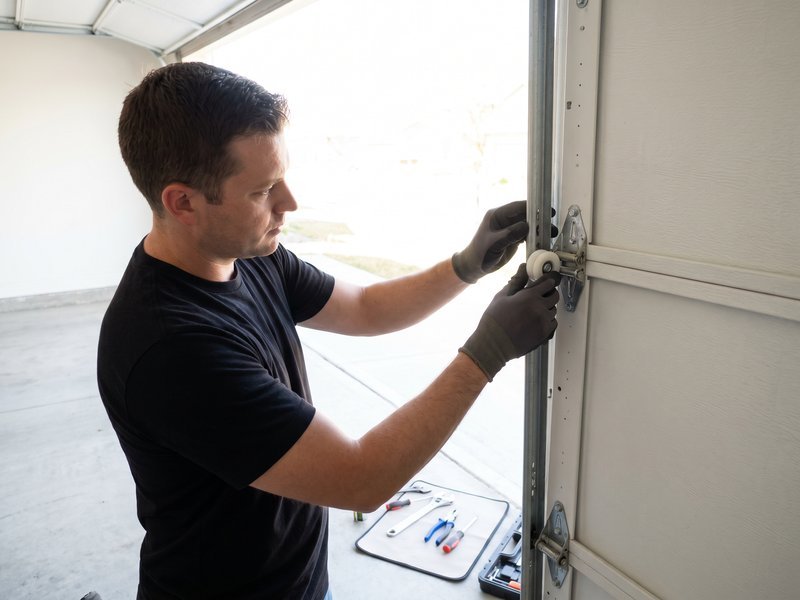 Garage Door Roller Replacement by Grouse of New Hope