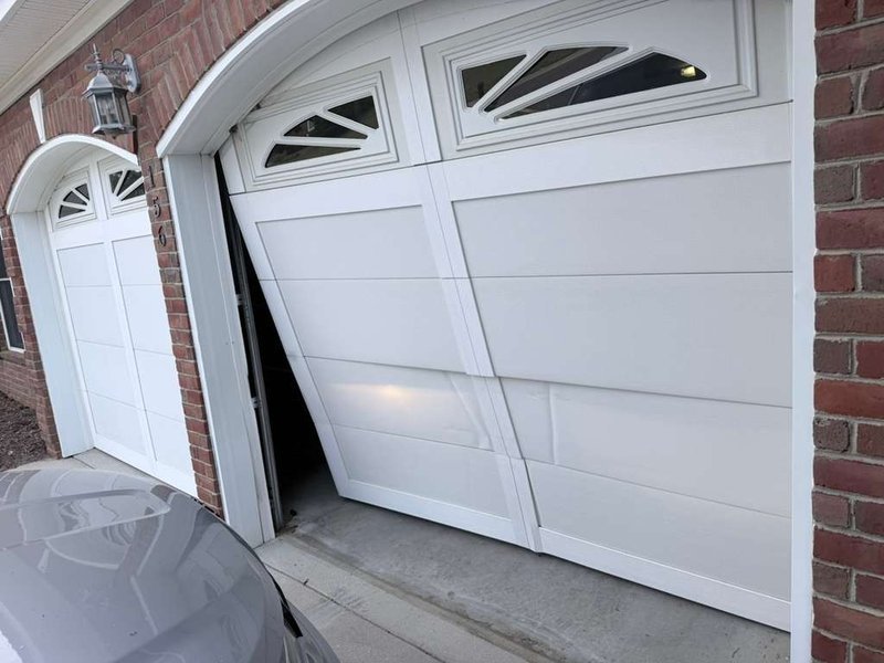 Off-Track Garage Door Repair by Grouse of New Hope